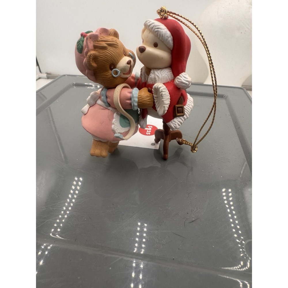 Trim A Home Vintage Kmart 1997 Seamstress Bear Ornament